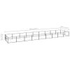 Dog Kennel Black 193.8 ft² Steel
