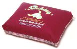 Touchdog 70's Vintage-Tribal Throwback Diamond Patterned Ultra-Plush Rectangular-Boxed Dog Bed
