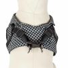 Pet Life 'Checkerwag' Checkered Buttoned Mesh Reversible And Breathable Adjustable Dog Harness